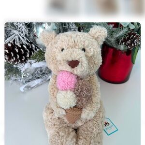 Jellycat Bartholomew Bear Ice Cream - Oatus Bear NYC Fao Schwarz